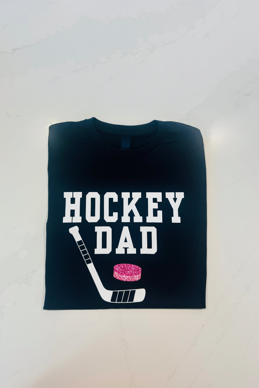 Hockey Dad Girl Shirt - Girls Play Hockey