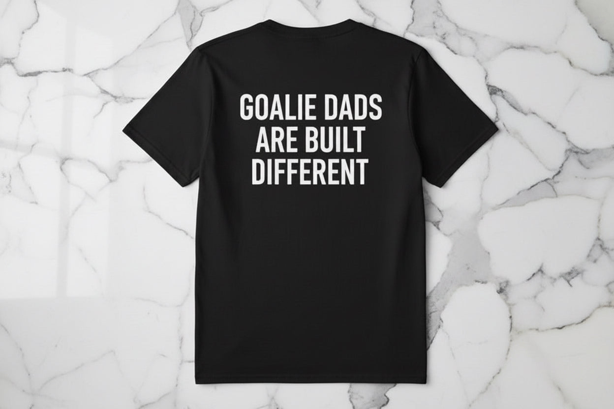 The Hockey Bros Goalie Dad Shirt