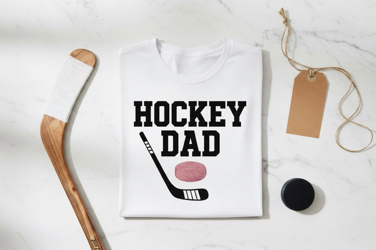 Hockey Dad Girl Shirt - Girls Play Hockey