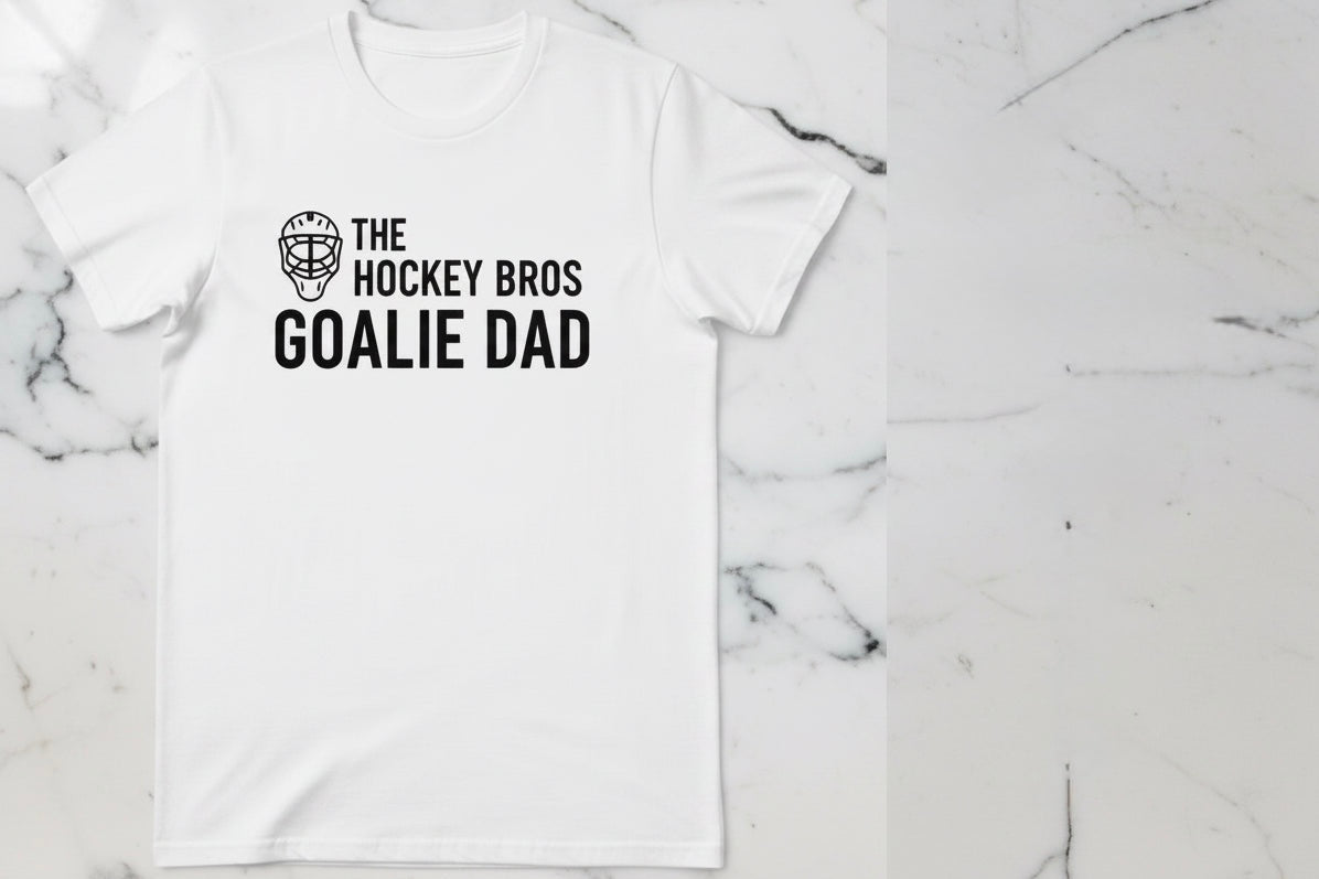 The Hockey Bros Goalie Dad Shirt
