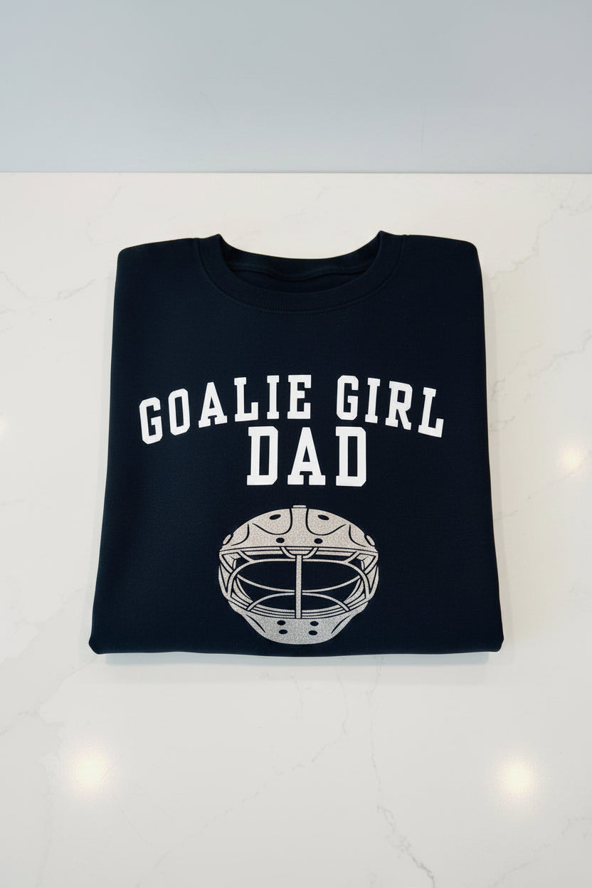 Goalie Girl Dad Shirt