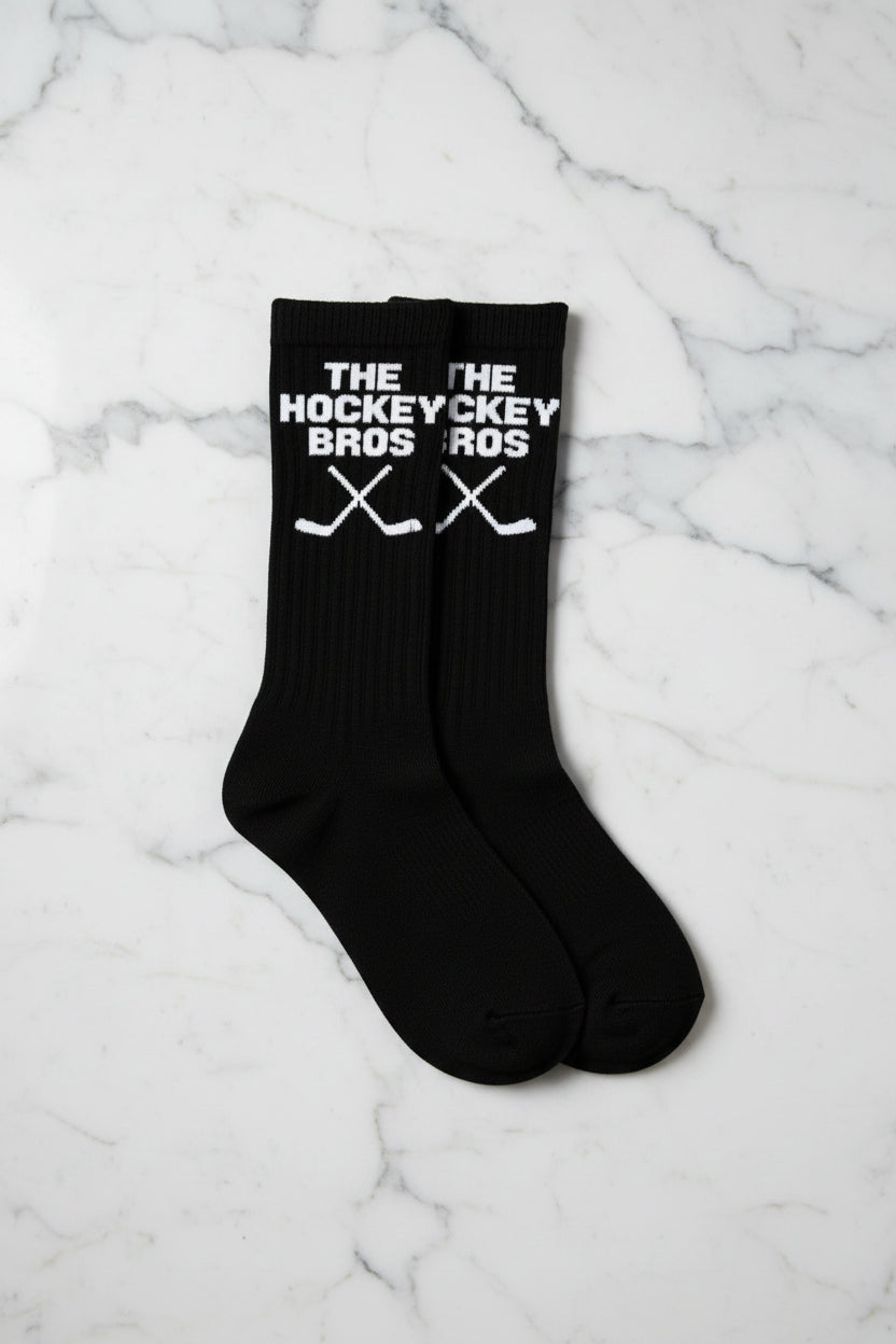 The Hockey Bros Adult Organic Cotton Crew Socks