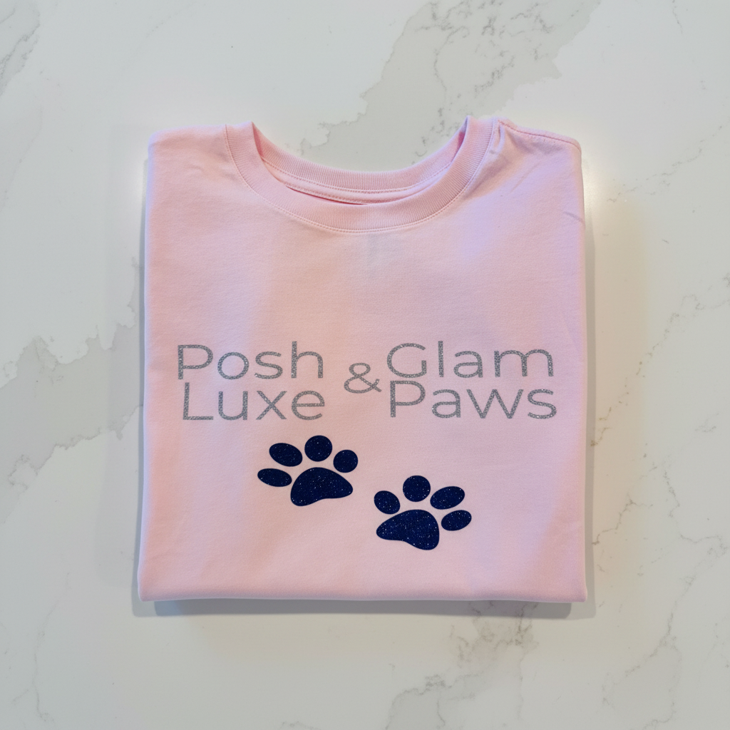 Posh Luxe & Glam Paws on white